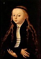Bildnis der Magdalena Luther. von Lucas Cranach d.Ä. Kunstdruck ...