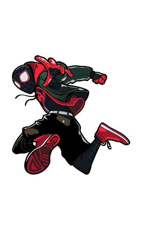 Miles Morales Araña Hombre Png Hd Png Mart