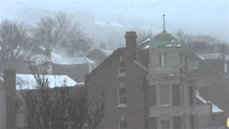 Greenwich mean time (gmt) originally referred to the mean solar time at the royal observatory in greenwich, london. Snow 7am GMT 12.3.2013 Chatham Kent UK - YouTube