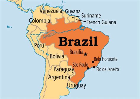 معلومات عن دول البرازيل حسب المساحة المرسال