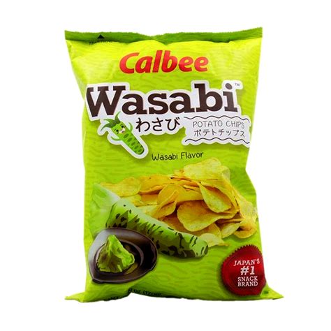 Calbee Potato Chips Wasabi 170g All Day Supermarket