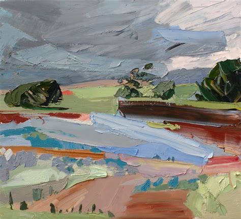Contemporary Abstract Landscapes By South Australian Artist Lise Temple