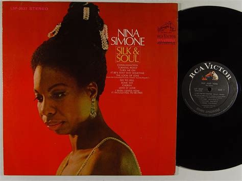 Nina Simone Silk And Soul Lp On Rca Vg Dg Stereo