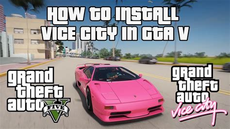 How To Install The Vice City Map For Gta V 2020 Youtube