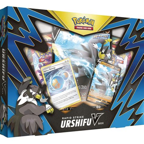 Surging strikes, close combat and more! Pokémon Rapid Strike Urshifu V Box