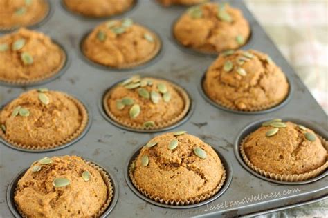 Pumpkin Spice Muffins Recipe Jesse Lane Wellness