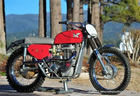 Matchlesspeglegscramblerbigbear Matchless Tracker Motorcycle British Motorcycles