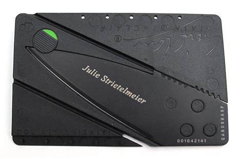 Iain Sinclair Cardsharp 2 Credit Card Utility Knife Review The Gadgeteer