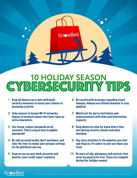 10 Holiday Season Cybersecurity Tips