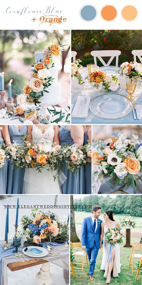 Amazing Blue Wedding Colors For Spring And Summer