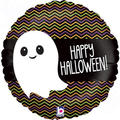 Ghost Happy Halloween 18 Foil Helium Balloon Buy Online