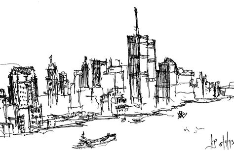 Remember World Trade Center Drawing By Jason Nicholas