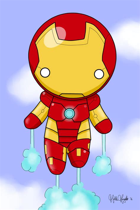 Chibi Iron Man By Kitty Stark On Deviantart