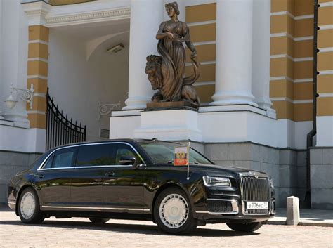 Vladimir Putin Debuts New Russian Made Armored Limo At Latest