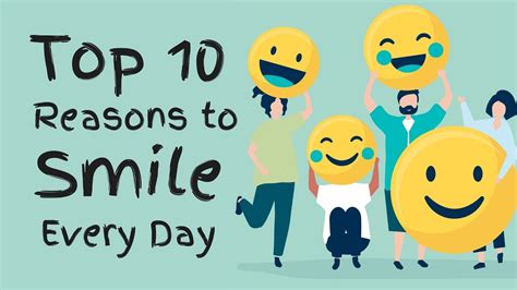Top 10 Reasons To Smile Every Day Youtube