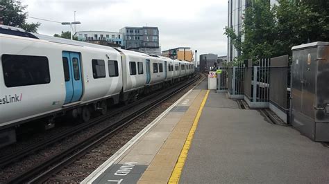 Elephant & castle tube station one among the london underground system's modernly equipped stations. Thameslink 700039 departs Elephant and Castle 28 June ...