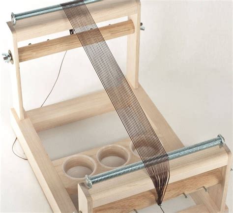 How To Warp A Basic Bead Loom No Wind Method An Easy Warping Method