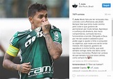 Dudu comemora renovação e promete seguir honrando a camisa do Palmeiras