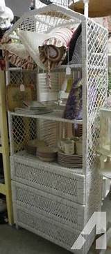 Wicker Shelf With Drawers Images