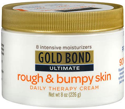 Gold Bond Ultimate Rough And Bumpy Skin Daily Therapy Cream 8 Oz Jar