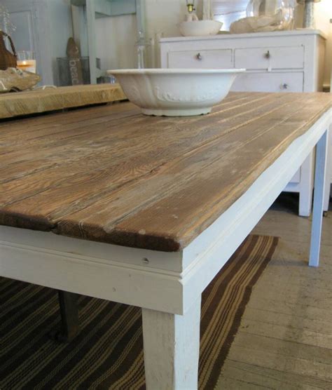 We offer 4 types to top shapes: MIGNONNE: Handmade Farm Tables Galore...