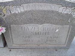 Hazel Ruth Smith Find A Grave Memorial