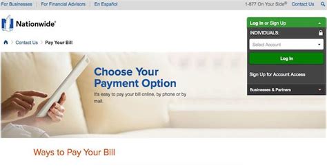 Nationwide Bill Pay Online, Login, Customer Service & Sign ...