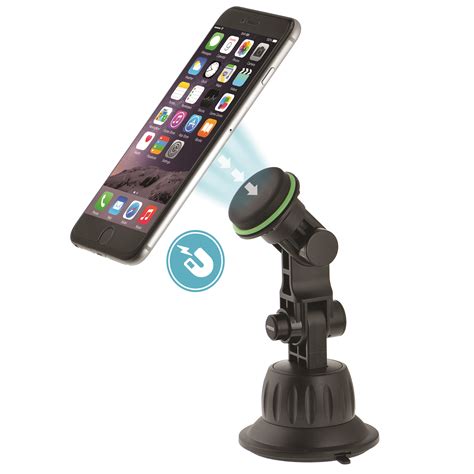 Shop New Magnetic Phone Holder With Extended Suction Cup Mount