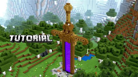 Minecraft Tutorial Espada Portal Do Nether Youtube