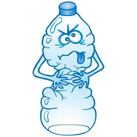 Cartoon Empty Water Bottle Empty Water Bottles Are Not Boring
