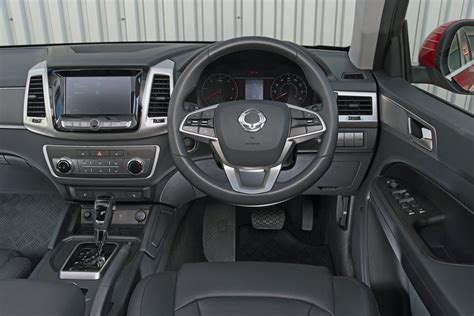 Ssangyong Musso Interior Sat Nav Dashboard What Car