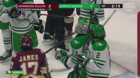 Und Hockey Highlights Vs Minnesota Duluth Youtube