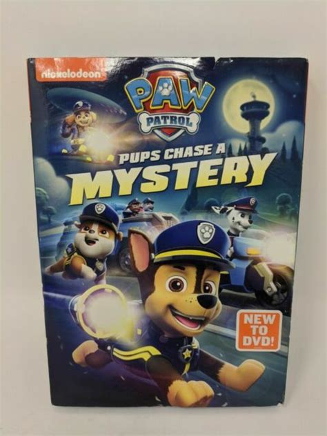 Paw Patrol Pups Chase A Mystery Dvd Ebay