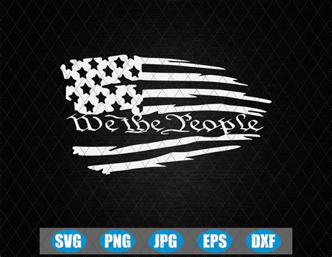 We The People Svg American Flag Svg 2nd Amendment Svg 4th Etsy