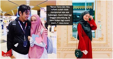 Bekas suami ain ada menghubunginya untuk rujuk balik. Menjawab status rumah tangga, PU Abu & Hana Azraa sah bercerai