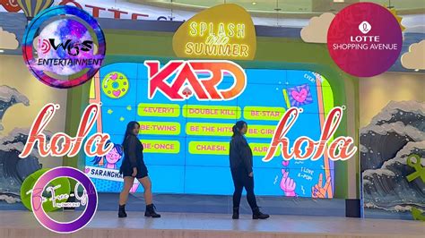 Be Twins Hola Hola Dance Cover Kard At Kpop Splash Into Summer Lotte