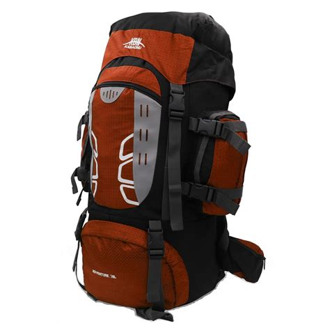 75l Large Hiking Backpack Big Outdoor Travel Mountaineering Nylon