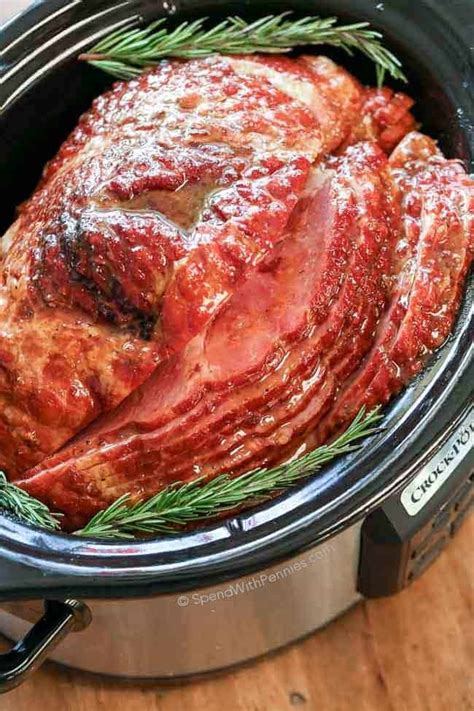 crock pot ham video {easy holiday meal } spend with pennies
