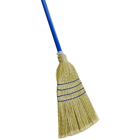 Quickie Complete Sweep Poly Corn Broom 902 1 The Home Depot
