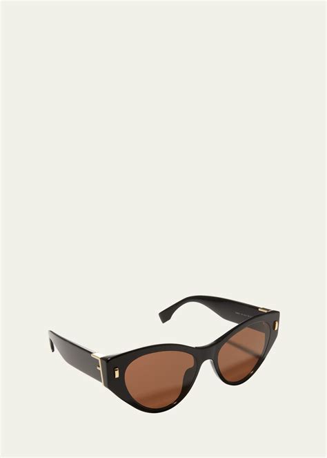 fendi tortoiseshell acetate cat eye sunglasses bergdorf goodman