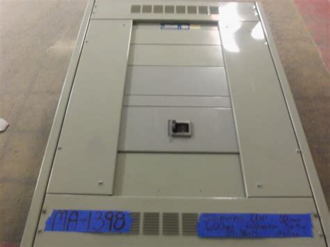 Siemens 600 Amp Panel 500 Panelboard Main 3 Phase 480v 277v 208v 240