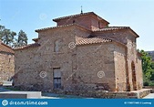 Templo De San Miguel En Tarrasa Imagen de archivo - Imagen de ...