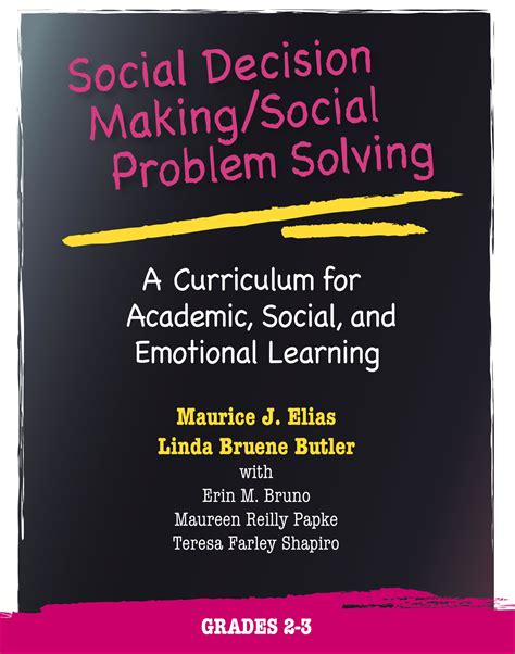 Social Decision Makingsocial Problem Solving Sdmsps Research Press