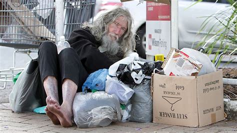 Brisbanes Most Famous Homeless Person Ziggy The Bagman Back On The