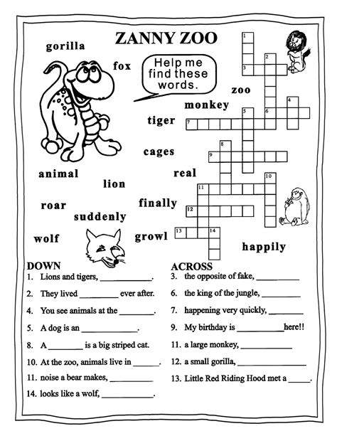 Fun Worksheets For 3rd Graders