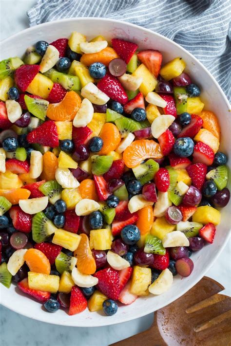 Fruit Salad Recipe With Honey Lime Dressing Cooking Classy Winter