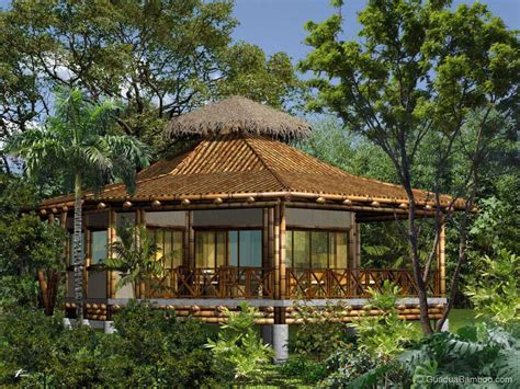 Building A Bamboo House Bamboo House The Art Of Images