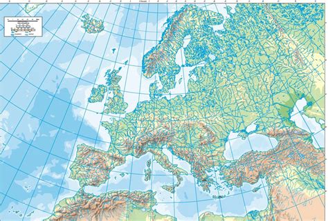 Mapa Fisico Mudo De Europa Mapa De Relieve De Europa Jcyl Mapes Images