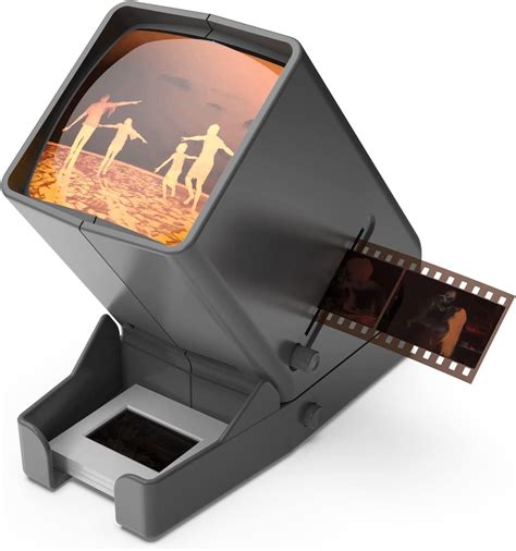 Digitnow 35mm Slide Viewer 3x Magnification And Desk Top Led Lighted