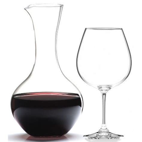 Riedel Vinum Burgundy 6 Piece Wine Glass Set Bonus Decanter By Riedel 215 99 Riedel